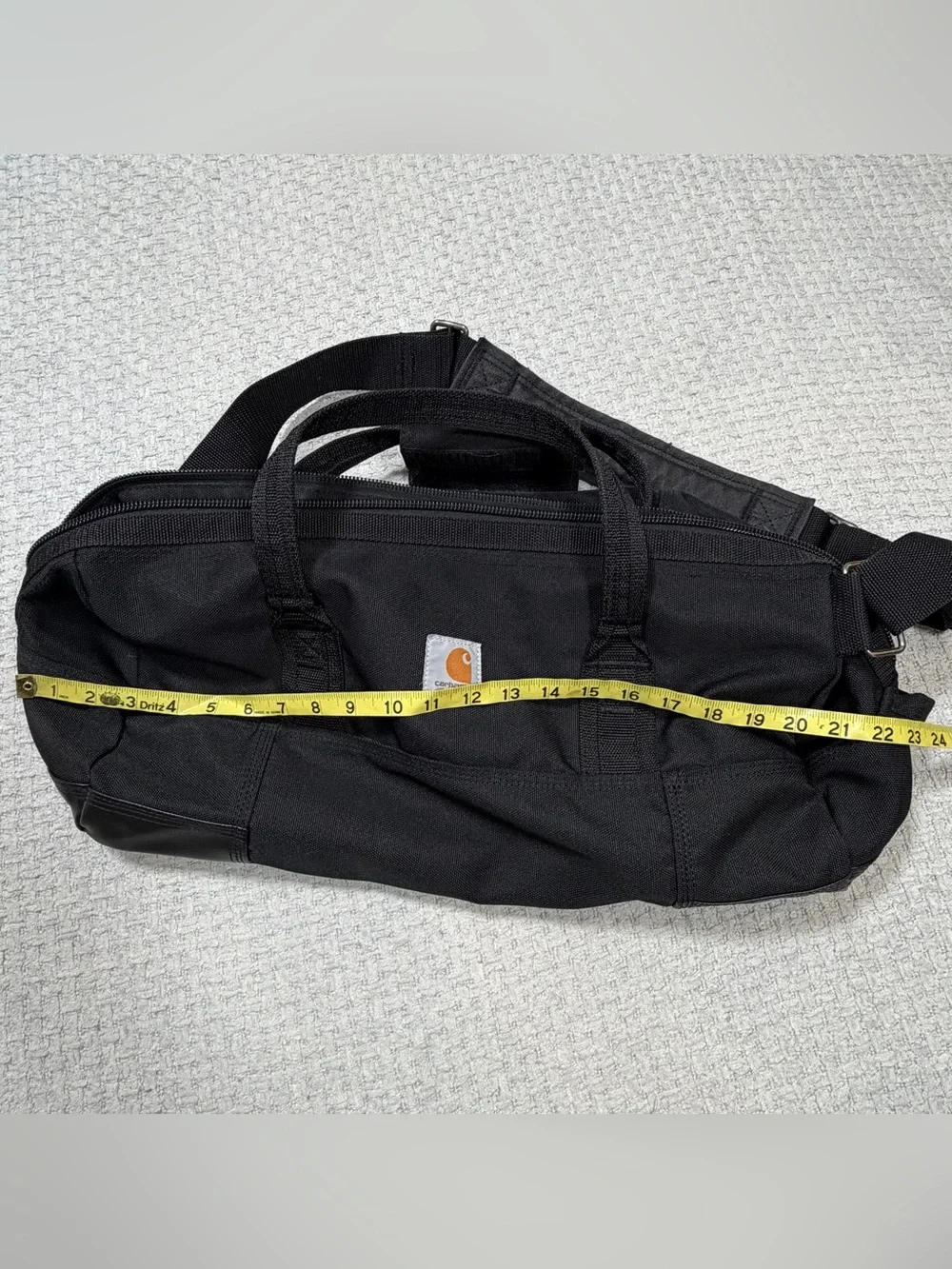 Carhartt Black Duffel Bag